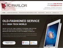 Tablet Screenshot of pcparlor.com